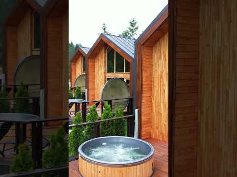 Как Вам такой глемпинг? #barnhouse #барнхаус #каркасныйдом #glamping #глэмпинг #домваренду