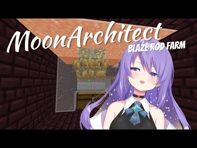 【Minecraft】Finish the Blaze Rod Farm!【Moona】のサムネイル
