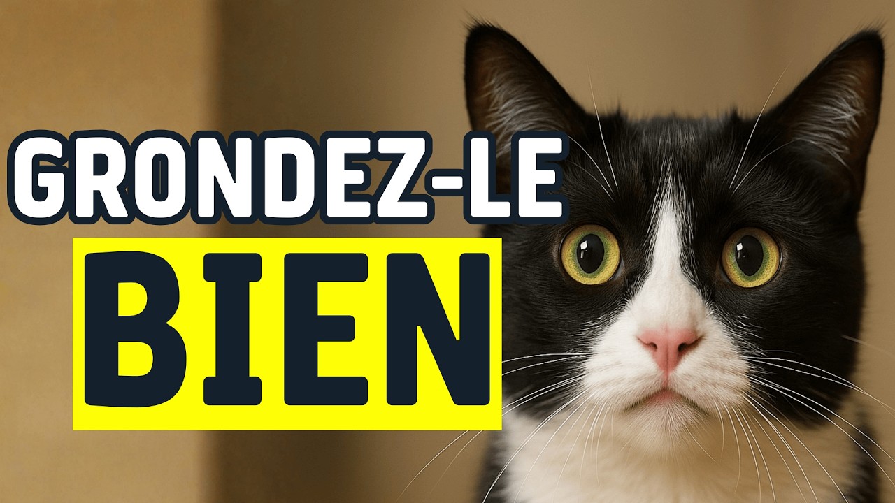Comment gronder correctement un chat