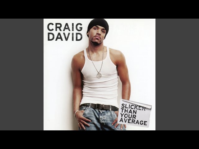 CRAIG DAVID／SLICKER THAN YOUR AVERAGE LP 600x600bf-60.jpg