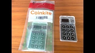Unboxing the Coldcard MK3 Bitcoin hardware wallet