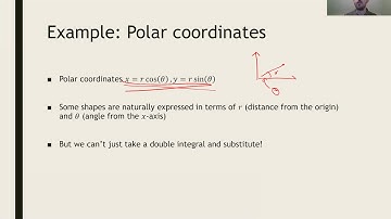 Math 2374 Lecture 16A: Change of variables
