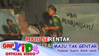Video thumbnail of "Maju Tak Gentar   Surya Children Choir"