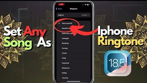 (2025) How to set Any Song As iPhone Ringtone - Free ringtone app -Free and No computer