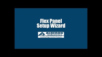 Flex Panel Setup Wizard