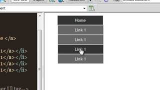 Pure CSS Drop down menu by using Adobe Dreamwever , Part  2   YouTube