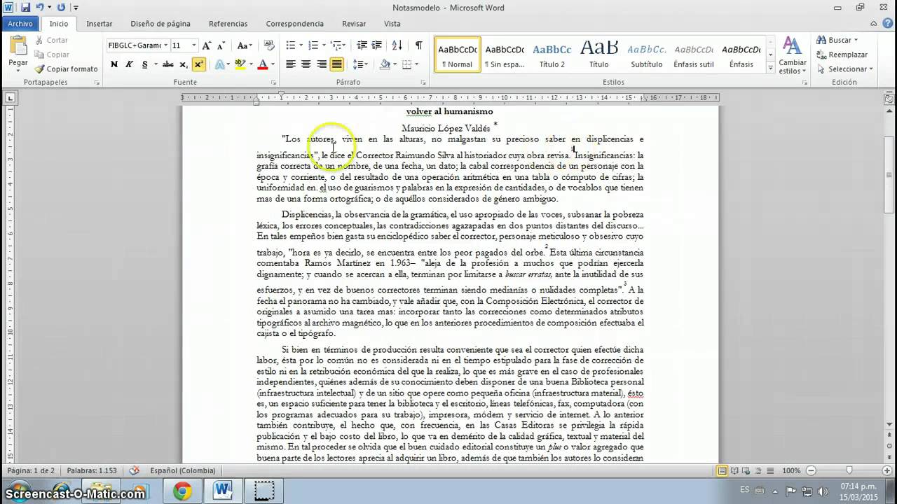 Cómo PONER un NÚMERO PEQUEÑO ARRIBA de una LETRA en Word