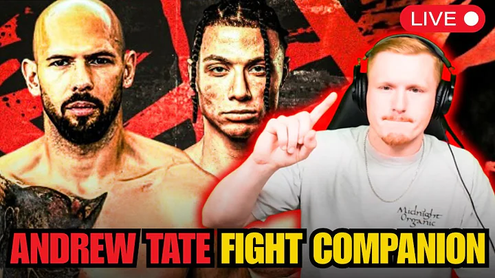 LIVE: Andrew Tate vs. Chase Demoor Watch Party / Full Fight Companion