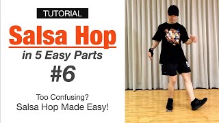 House Dance Basic Step Tutorial | Salsa Hop for Beginners