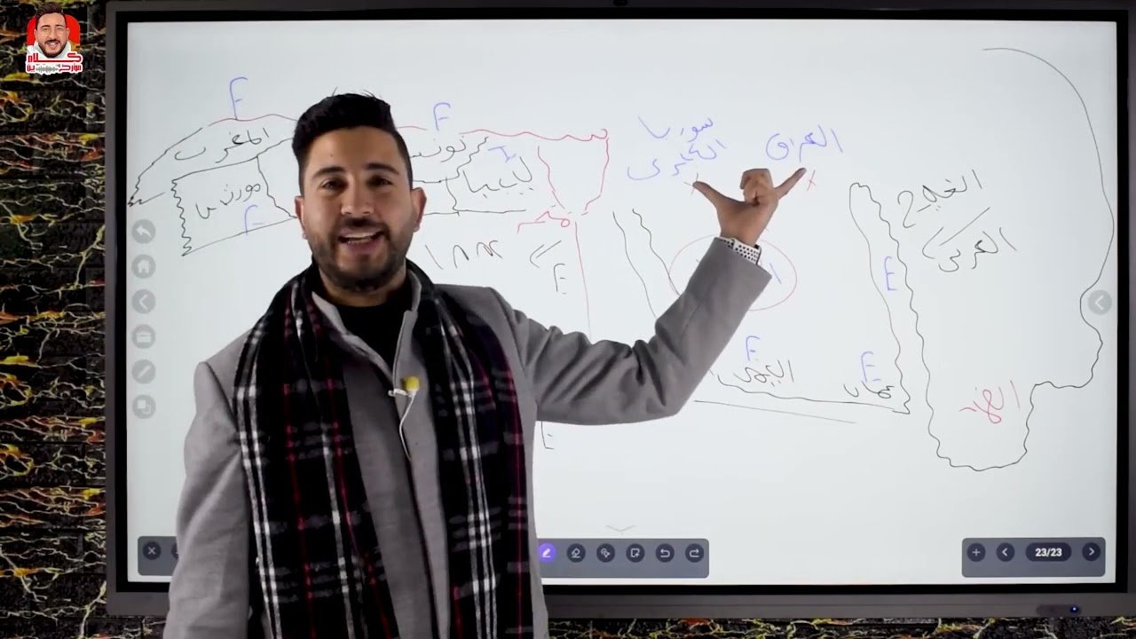 المؤرخ | تاريخ تالتة ثانوي | شرح الفصل الخامس ج1 الخليج العربي والجزائر | ثانوية عامة 2023