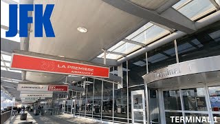 John F. Kennedy Int'l Airport (JFK) Terminal 1, Departure, Arrivals, Airlines and Transportation 4K