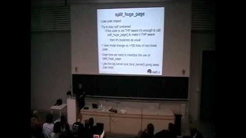 Transparent Hugepage Support - EAVI camp