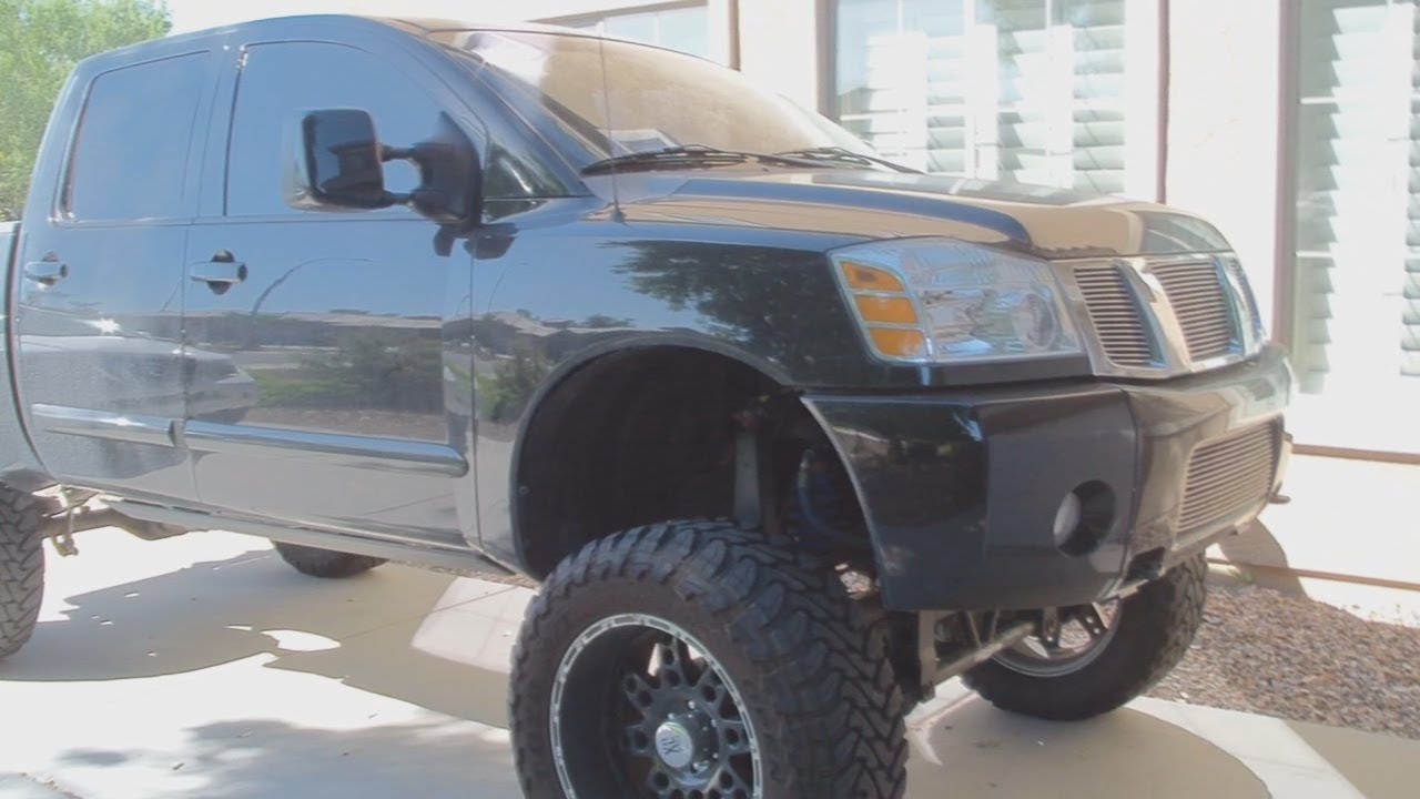 Acceleration Tests: 10" Lifted Nissan Titan V8 on 37s ...