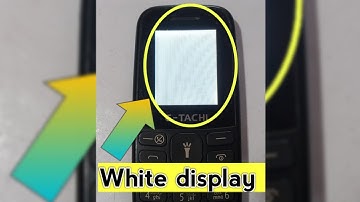 China Mobile White Display solution | 24 Pin white display solution | How to solve All china mobile
