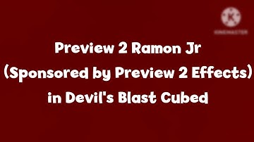 Preview 2 Ramon Jr (Sponsored by Preview 2 Effects) in Devil
