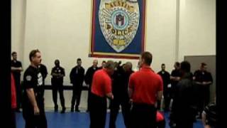 Taser does not stop Police Lieutenant