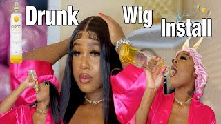 Drunk Wig Install 🤪 Ft Amazon Beauty Forever Hair