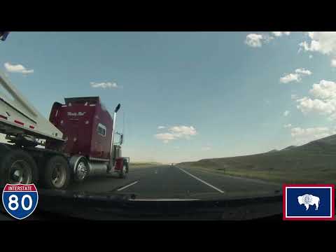 Scenic Road Trip Timelapse - Miles City, MT to Denver, CO