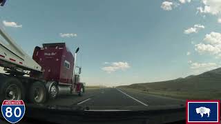 Scenic Road Trip Timelapse - Miles City, MT to Denver, CO