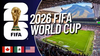 🌎🏆 The FIFA World Cup 2026 Schedule and Stadiums ⚽️