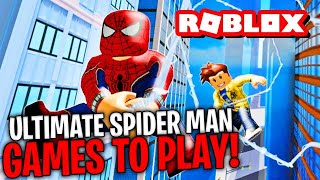 Ultimate Spider-Man Game To play Roblox (RIGHT NOW) 😍