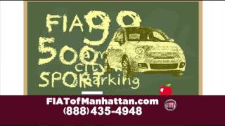 $99/month for a FIAT 500 in NYC - Fiat of Manhattan - NY Fiat Dealer