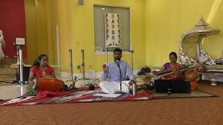 Dhanasri Thillana Rama Advanced Music Academy - Kavin, Manasi &amp; Sai