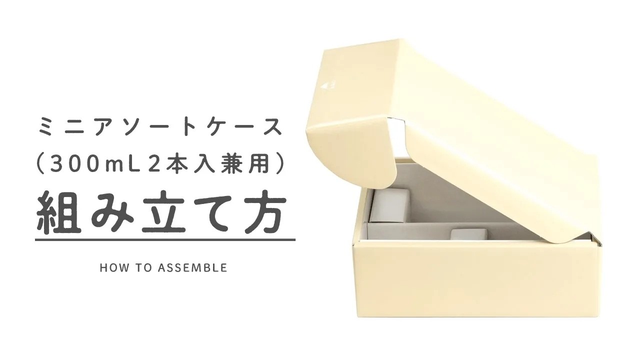 8800 ミニアソートケース(300mL2本入兼用) / ワインとお酒の包装資材