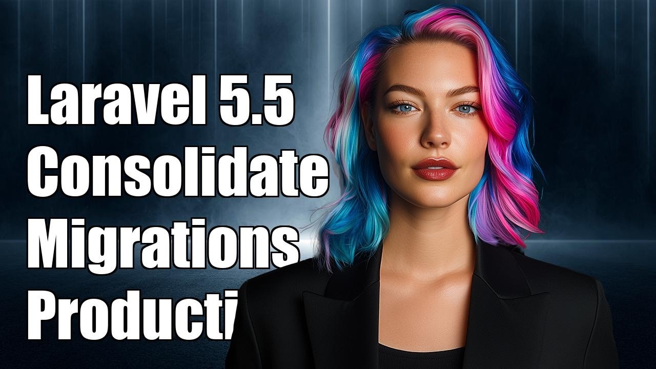 Laravel 5.5 Consolidate migrations w/ production database - YouTube