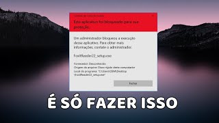 Um Administrador Bloqueou a Execução desse Aplicativo screenshot 2
