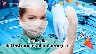 🎉 Feliz día del instrumentador quirúrgico -tarjeta animada- *2026*