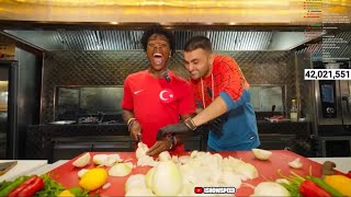 IShowSpeed Tries To Cut Onions Like Czn Burak 😭