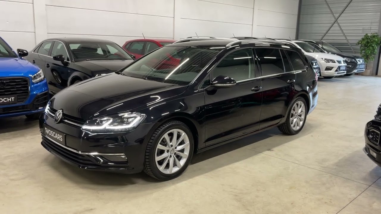 Volkswagen Golf Variant 1.4 TSI Highline DSG 2018 Deep Black - YouTube