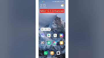 Redmi Note 9 MIUI 12.5 Enhanced Version Released | #Shorts