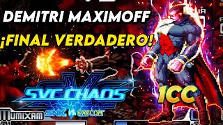 SNK vs CAPCOM CHAOS, Demitri Maximoff Playtrought (Arcade).