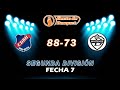 #Segunda - Fecha #7: Barrio Hospital 88 - 73 Deportivo Whitense