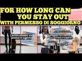 For how long can you stay outside Italy with your permesso di soggiorno [permit to stay]