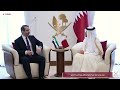 رئيس مجلس الوزراء وزير الخارجية يستقبل وزير الخارجية السوري