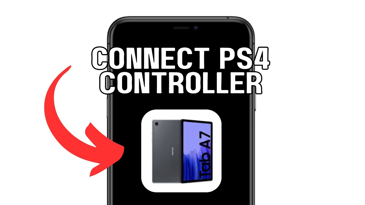 NEW! CONNECT PS4 CONTROLLER TO SAMSUNG GALAXY TAB A7 (WORKING) 2025!
