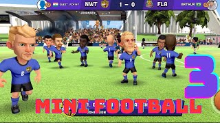 MINI FOOTBALL - Team Sports Game #3 #messi #Ronaldo #football #viral #gameplay #game #shorts #war screenshot 2