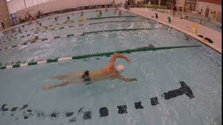 Swimming - zipper drill