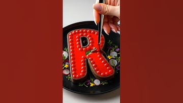 Lore R as cake 🎂 #shortsfeed #funny #satisfying #abc #alphabet