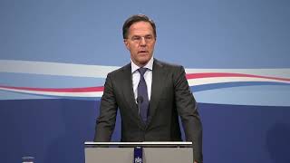 Statement persconferentie minister-president Rutte van 8 april 2022.