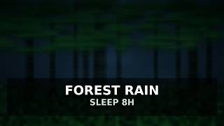 Forest Rain for Sleep | Soft Canopy Rainfall | 8 Hours screenshot 3