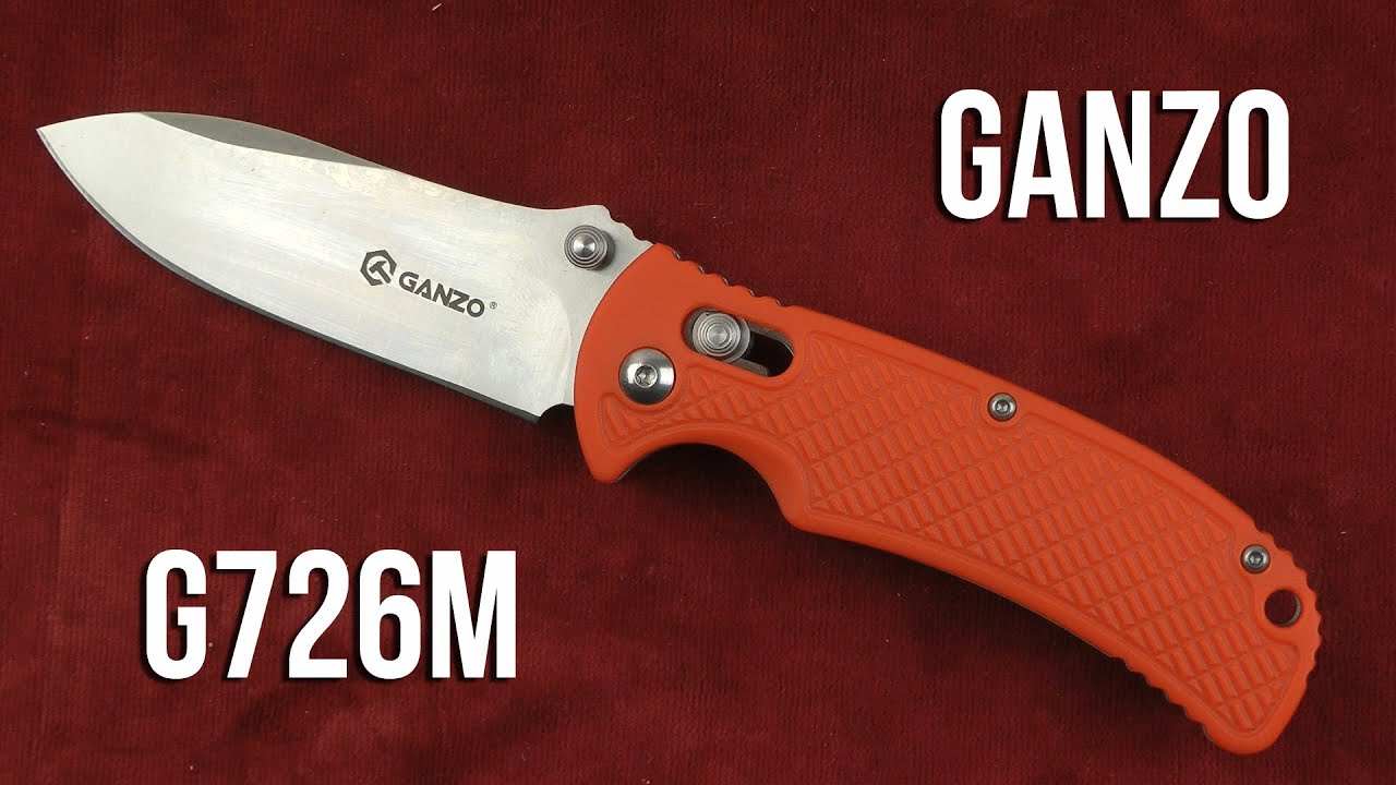 Распаковка Ganzo G726M Orange