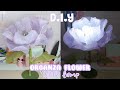 DIY Fabric Flower Lamp || Organza Flower with lamp || Bunga Lampu