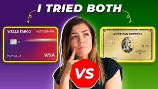 Wells Fargo Autograph Visa Card Vs American Express Gold Card 2026
