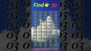 Find 👉 30 odd number puzzle || math reasoning puzzle iq test #mathematicspuzzles #mathpuzzle #gk