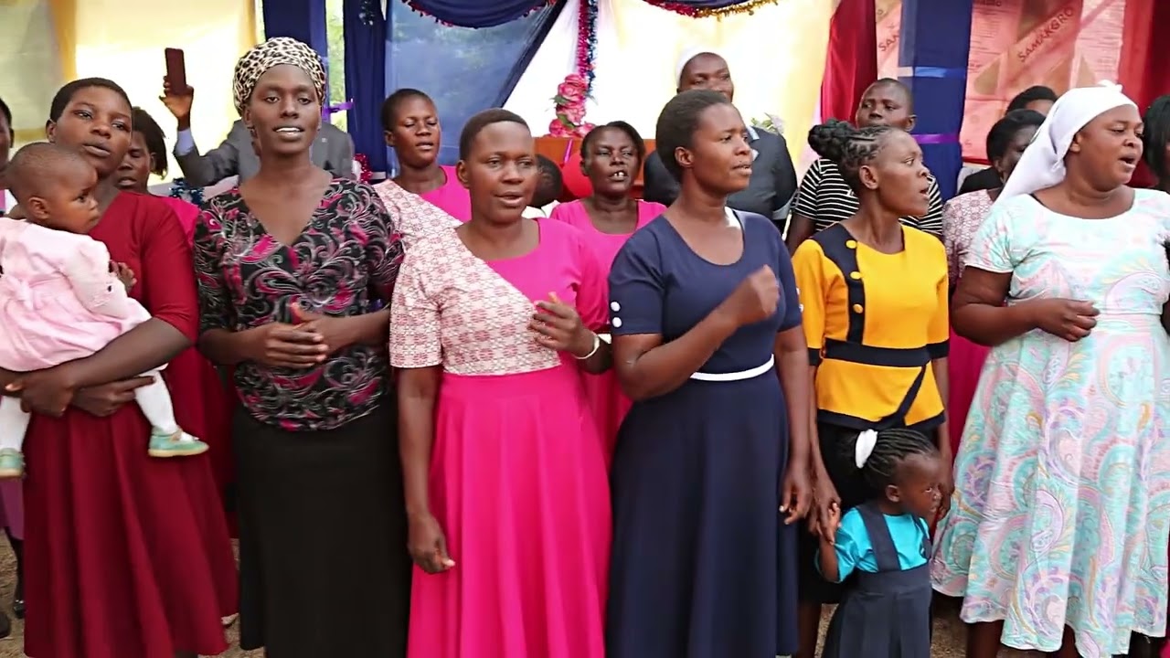 Sindo Central District Choir ministering during Kisenye SDA camp meeting