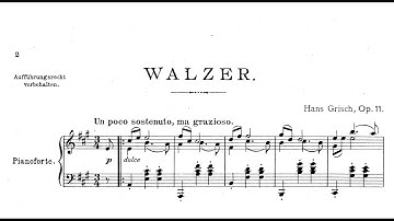 Waltz Op.11 by Grisch